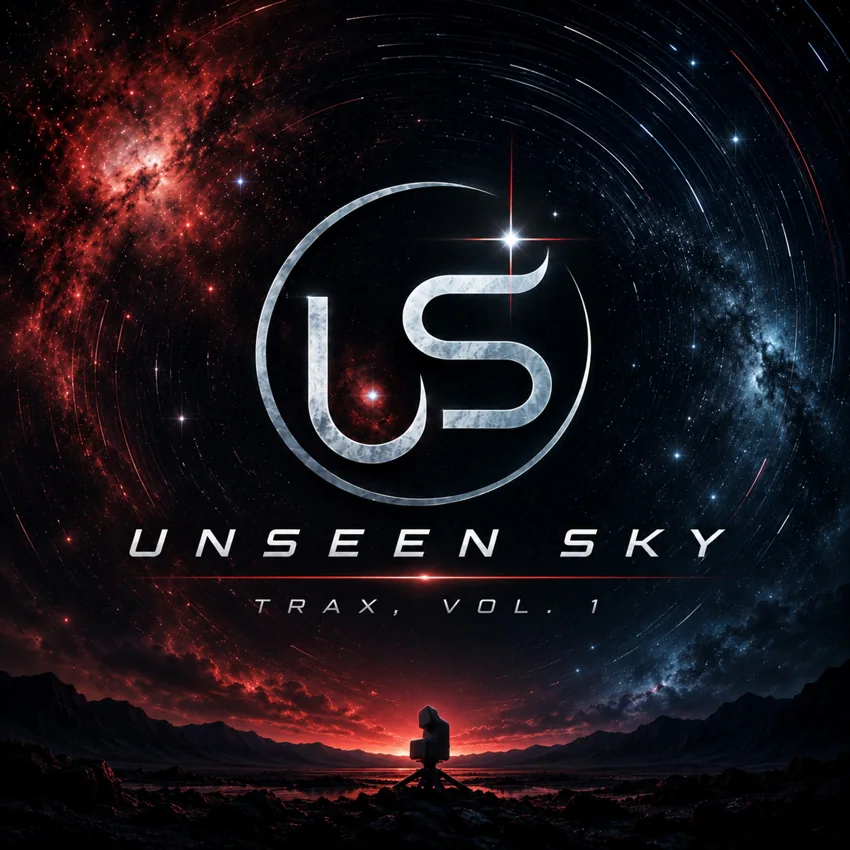 Unseen Sky TRAX, VOL. 1 official album cover